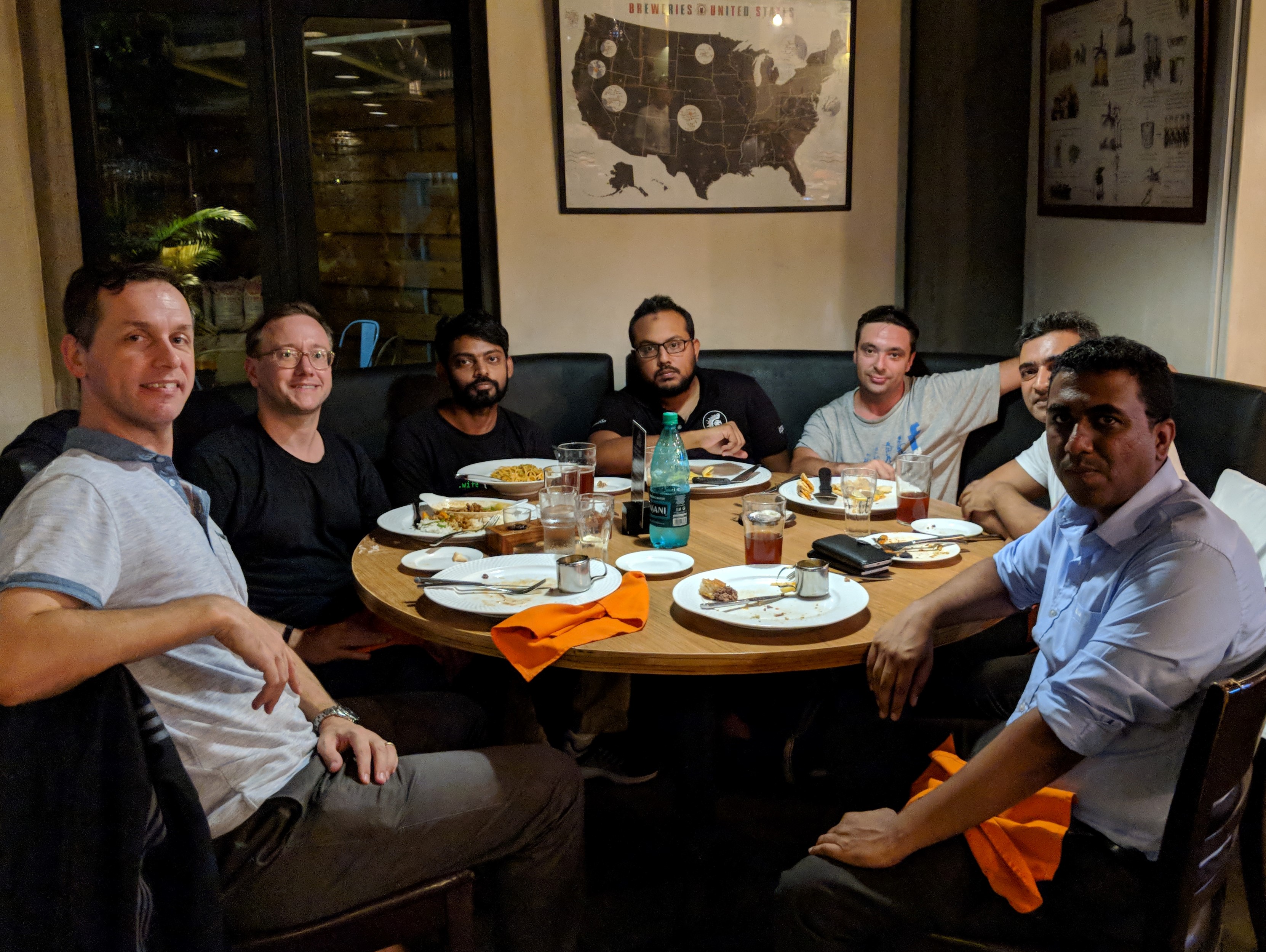 Dinner with Andy Volk